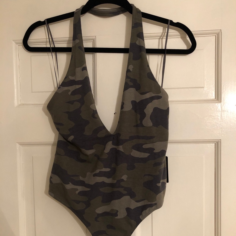 Camo bodysuit